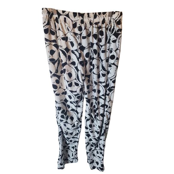 The Nightmare Before Christmas Jack Skellington Pajama Lounge Pants, M - Picture 3 of 5